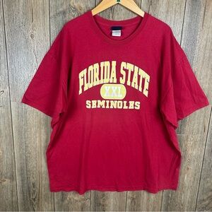 Florida State Seminoles Vintage 00s Graphic T-Shirt OVB Size XXL Old Varsity